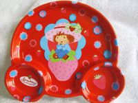 Strawberry Shortcake Plastic Kids Plate by Strawberry Shortcake