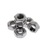 Invento 40 pcs M4 Nuts- Zinc Plated For DIY Projects