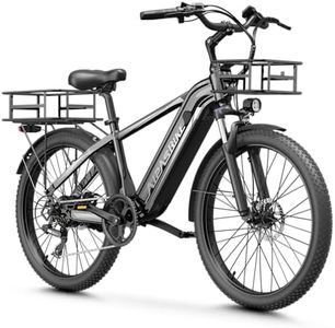 Aipas C2 Max Electric Bike for Adults, 1100W Peak, 85-Mile Range Ebike
