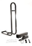 Rear Seat Trailer Hitch with Receiver and Grab Bar for Back of Golf Cart