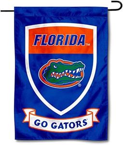 Florida Gators Crest Shield Garden Flag and Banner