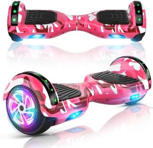 UNI-SUN Hoverboard for Kids, 6.5" Two Wheel Self Balancing Electric Hover Board, Hoverboard with Bluetooth for Adults, Kids Hover Board