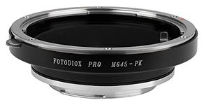 Fotodiox Pro Lens Mount Adapter, for Mamiya 645 lens to Pentax K-Mount (PK) DSLR Cameras