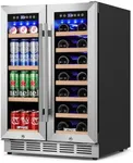 ORYMUSE 24 Inch Dual Zone Wine and 
