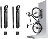 Steadyrack ProFlex Narrow Bike Rack – Vertical Wall Mount Bike Storage for Home - Roll-In Roll-Out System - Space-Saving Pivot - Fits Road, BMX, Gravel, Fender and More - 2 Pack