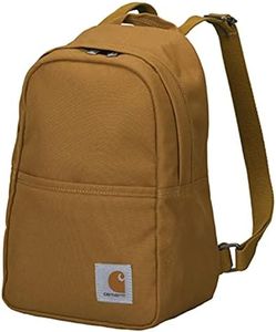 Carhartt Unisex Mini Backpack Everyday Essentials Daypack For Men and Women, Brown