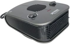 Xtreme Heaters Boat & RV Heater | Overheat & Tip-Over Protection, Portable | Black