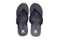 Hurley HFS010041212 Layback Flip-Flops Navy/White 12 M Navy/White 12