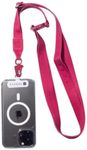 Thread Wallets Phone Sling - Crossbody Phone Holder with Adjustable Lanyard, Anti-Theft Phone Strap, Cross Body Phone Lanyard (Magenta)