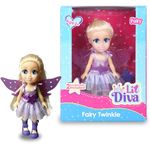 Li'l Diva Fairy Twinkle 6” Doll|India’s First Preschool RolePlay Pretend-Play Doll with Accessories|Birthday Gift|Toy Dolls for Girls 3+|Movable Arms & Legs|Beautiful Dress|Elegant Eyes|Soft Hair Play