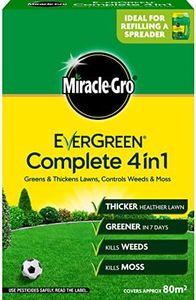 Miracle-Gro EverGreen Complete 4-in-1, Lawn Food, Weed & Moss Control, 80 m2