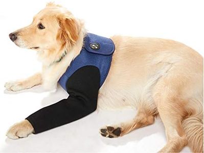 Dog Recovery Suit, Cone Collar Alternative, Abrasion Resistant Dog Recovery Sleeve, Washable 2.5mm Thick and Waterproof, Pet Wounds Prevent Licking, Bite, Keep Dry (XXS)