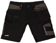 Scruffs Mens Trade Shorts, Black, 30 W EU