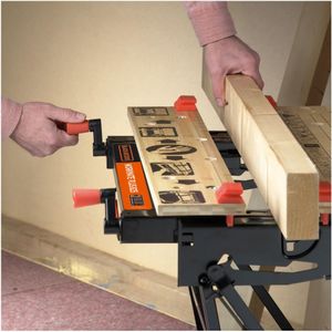 BLACK+DECKER Workmate 825 Portable Workbench – Heavy Duty Folding Table