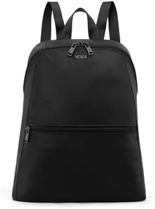 TUMI - Just In Case Foldable Backpack - Lightweight, Compact Travel Backpack - For One Bag Travel - 15.5" X 12.3" X 4.5", Black/Gunmetal, One Size, Voyageur Just in Case® Backpack