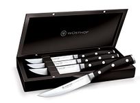 WÜSTHOF Classic IKON 4-Piece Carbon Steak Knife Set