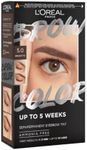 L'Oréal Paris, Semi-Permanent Eyebrow Tint, Lasts up to 5 Weeks, Visible Results in 5 Minutes, Up to 10 Uses, Ammonia Free, Brow colour, Shade: 5.0 Brunette