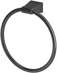 Gatco 4712MX Bleu, Towel Ring In Matte Black