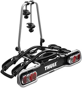 Thule EuroRide 2 13-pin, Porte-vélos sur boule d'attelage fonctionnel répondant à tous vos besoins de base (pour 2 vélos) 940000