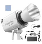 Godox Litemons LA150R Studio RGB Video Light | 165W LED Photography Light Lamp 1800K-10000K CRI95+ Bowens Mount APP Control with Reflector for Home Studio Vlog Live Streaming Portrait Photography