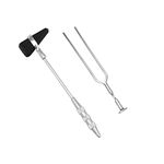 Kashi Surgicals KS Percussion Knee Hammer Taylor Model with Tuning Fork (128 Hz)