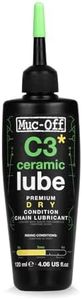 Muc-Off C3 Ceramic Dry Bike Chain Lube for Dry-Weather Conditions 120ml
