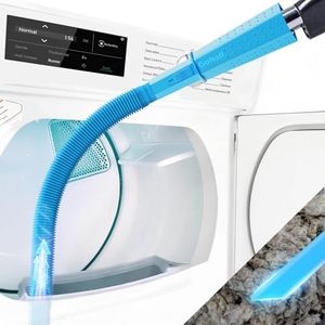 GOHALL Dryer Vent Cleaner Kit - Flexible Dryer Lint Vacuum Hose Attachment