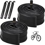 BEAUGIREW 2 Pack 20" Bike Inner Tube 20 x 1.75/1.9/1.95/2.0/2.125 AV 33mm Schrader Valve Bicycle Tubes Compatible with 20 x 1.75 20 x 1.90 20 x 1.95 20 x 2.0 20 x 2.125 Bike Tire Tubes (20 x 1.75 - 2.125 - AV - 33mm)