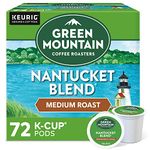 Green Mountain Coffee Nantucket Blend, Keurig K-Cups, 72 Count