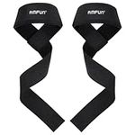 AMFUN 2PCS Lifting Wrist Straps for Weightlifting, Wrist Lifting Straps Grips Band-Deadlift Straps with Neoprene Cushioned Wrist Padded, Perfect for Gym Workouts Deadlifts Powerlifting Bodybuilding