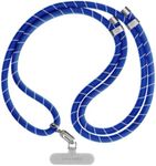 CASETiFY 8mm Rope Phone Strap with Card - Blue