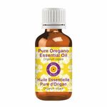 Deve Herbes Oregano Essential Oil (Origanum vulgare) Pure | Non-Sticky | Non-greasy | Lightweight | Men & Women | All Skin Types | Steam Distilled 30ml