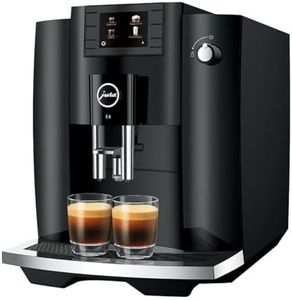JURA Machine à café automatique E 6 Piano Black (EC)