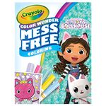 CRAYOLA Color Wonder - Gabby's Dollhouse | Mess-Free Colouring Book (Includes 18 Colouring Pages and 5 Magic Color Wonder Markers) | For Ages 3+