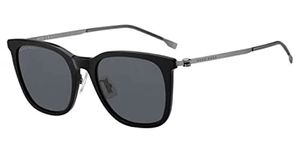 HUGO BOSS Men's Sport Sunglasses, Ti7, 54