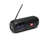 JBL Tuner 2 Portable Radio, Bluetooth Speaker with DAB and FM Radio, 12 Hours of Wireless Music, Black