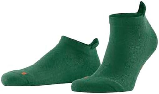 FALKE Unisex Cool Kick Sneaker Socks, Green (Golf 7408), 10.5-11.5