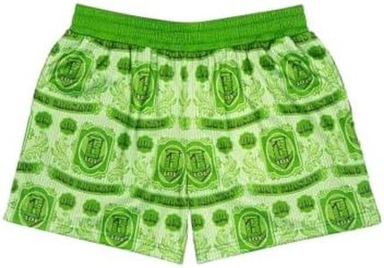 Baseball Lifestyle 101 Bag Chaser Youth Mesh Shorts – Green, 5 in Inseam, Side Pockets, Elastic Waist – Size YXL