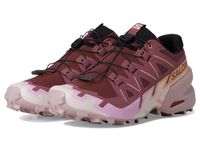 Salomon - Women's Running Shoes, Catawba Grape/Papaya/Deauville Mauve, 7.5 US