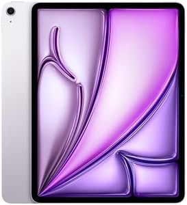 Apple iPad Air 13-inch (M2): Liquid Retina Display, 256GB, Landscape 12MP Front Camera/12MP Back Camera, Wi-Fi 6E, Touch ID, All-Day Battery Life — Purple