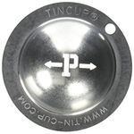 Tin Cup Alpha Players Cup P Golf Ball Stencil