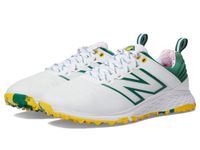 New Balance Men's Fresh Foam Contend V2 Golf Shoe, White/Green, 10.5