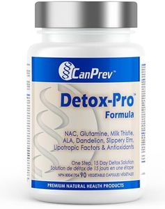 CanPrev - Detox-Pro Formula, 90 v-caps - Support Liver Function and Helps the Body to Metabolize Carbohydrates, Fats and Proteins