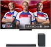LG OLED83C55LA 83-Inch OLEDevo AI 4K UHD Smart TV bundle USC9S Bluetooth Soundbar 4.1 channel, 400W