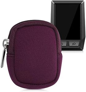 kwmobile Neoprene Case Compatible with Bosch Kiox/Kiox 300 - Pouch with Zipper for Bike Display - Berry