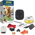 Petsafe In-Ground Fence for Dogs and Cats Over 8 lb., Waterproof, with Tone and Static Correction, red, Small (PIG00-13661)