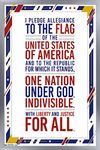 The United States of America - Pledge of Allegiance Wall Poster