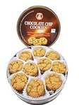 Chocolate Chips Cookies Assortment Gift Tin by Pâtisserie Mathéo 454g (16 Ounce) - Traditional Biscuit Tin Gift for Women, Men & Kids