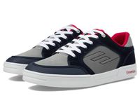 Emerica Men's Heritic Skate Shoe, Navy/Grey/Red, 9