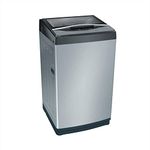 Bosch 6.5 kg 5 Star Fully-Automatic Top Loading Washing Machine (WOE654Y1IN, Grey, PowerWave wash system)
